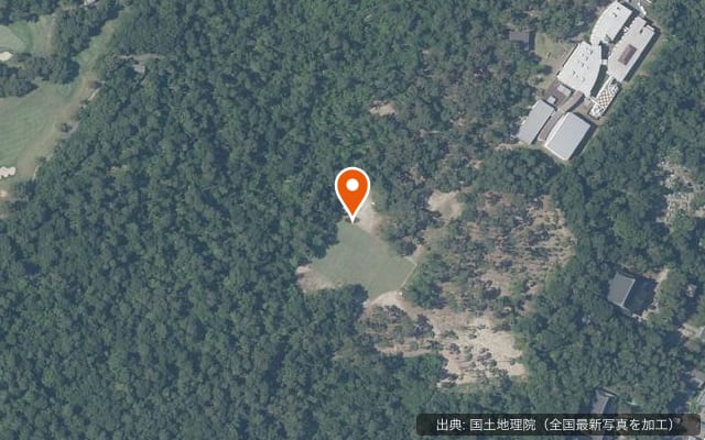 新潟県少年自然の家の空中写真