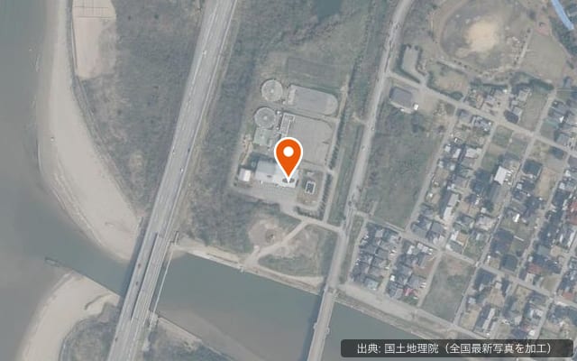 能登千里浜シーサイドオートキャンプ場 休暇村の空中写真