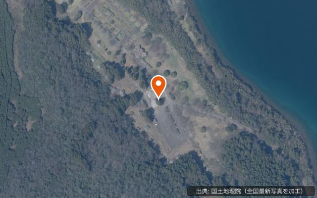 能登島家族旅行村Weランドの空中写真