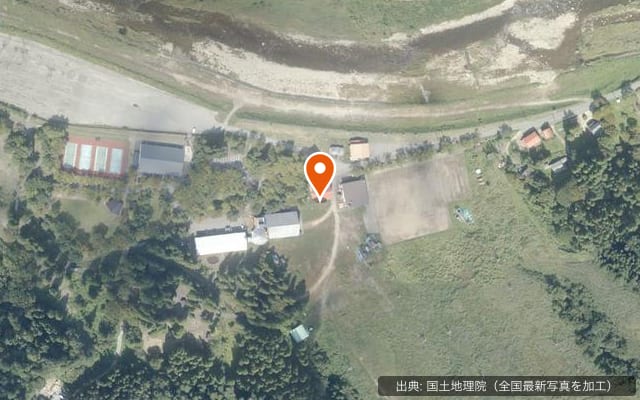 パークホテル九頭竜オートキャンプ場の空中写真